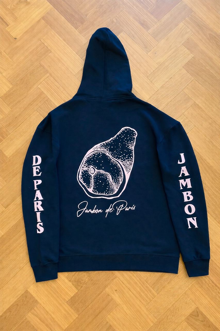 Jambon De Paris Hoodie designed by LOOM