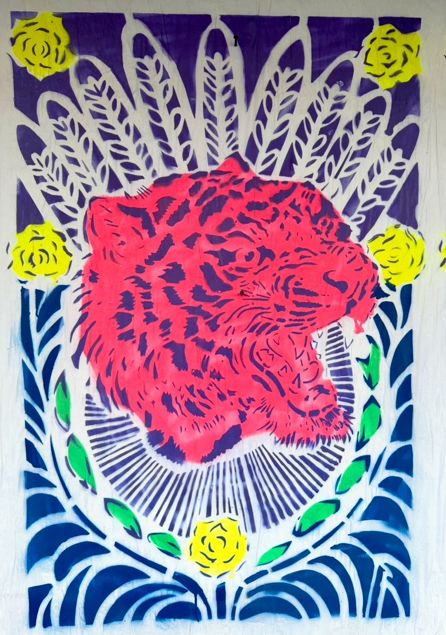 HAND SPRAYED ON CARTRIDGE PAPER LARGE (120cm x 80cm)